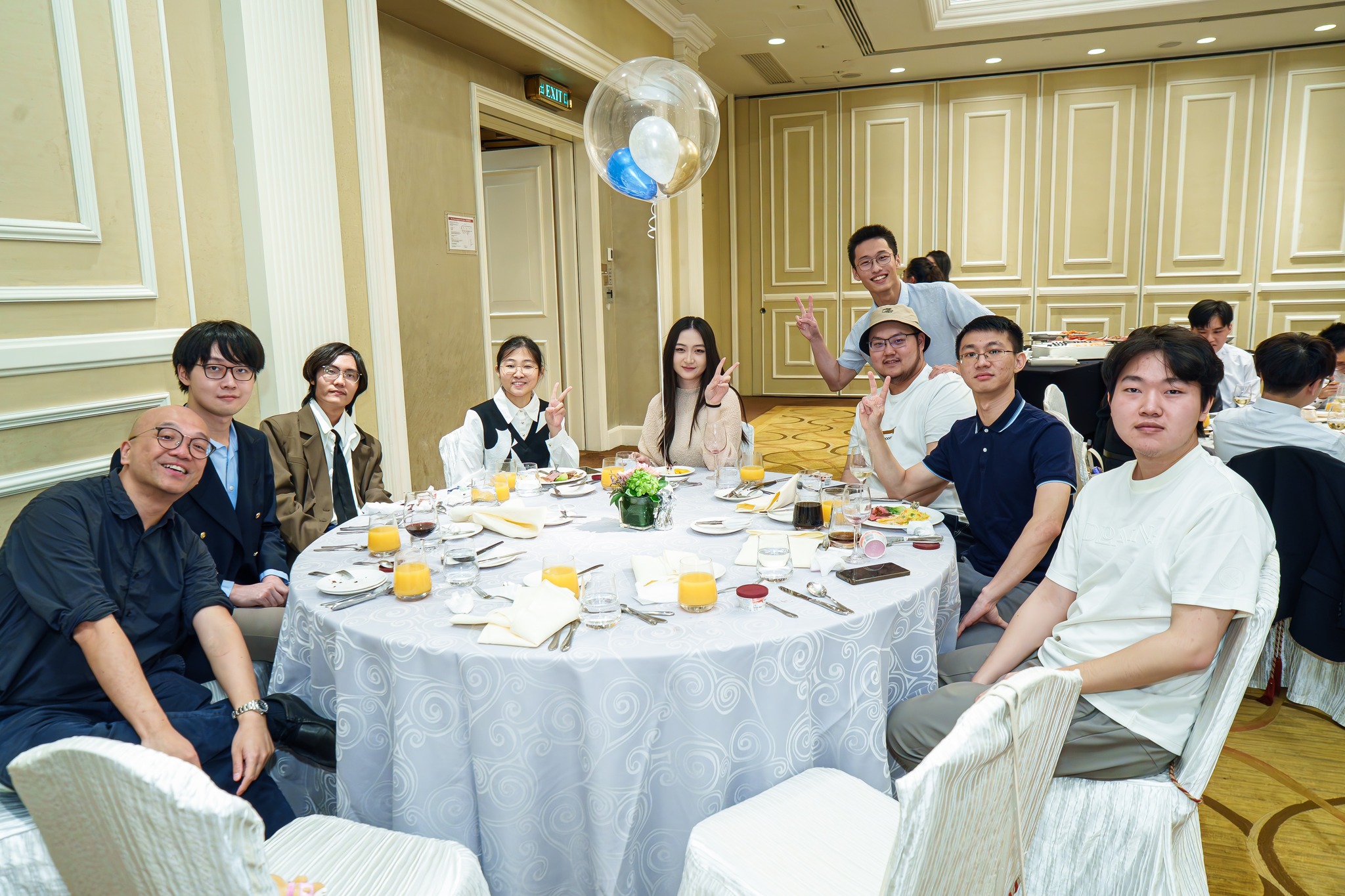 Students in a mathematics class